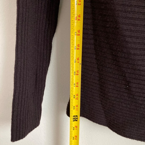 New Lord & Taylor Identity merino wool fur sweater - Picture 7 of 8